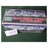2004 Hess Truck Sport Utility Vehicle & Motorcycle