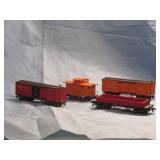 Four HO Scale Old Time Freights Four HO Scale Old Time Freights
