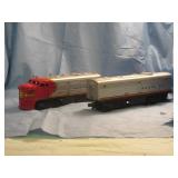 Lionel Santa Fe O gauge FA AB Diesel Set Lionel Santa Fe O gauge FA AB Diesel Set