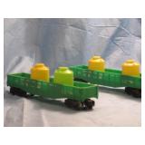 Lionel BN O gauge Cannister Transport Cars Lionel BN O gauge Cannister Transport Cars