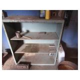 metal cabinet & contents