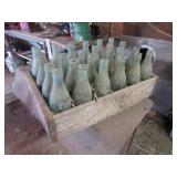 all coke bottles & crate