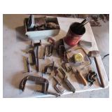 c clamps & hand tools