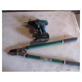 trimmers & cordless drill