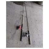 2 fishing poles