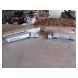 2 ertl diecast semis