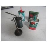 oil cans incl:sinclair