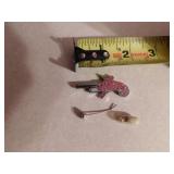 tiny japan pinfire gun