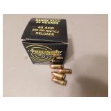 50 rounds of 45 acp reloads