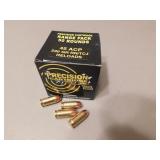 50 rounds of 45 acp reloads
