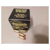 50 rounds of 45 acp reloads