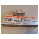 3 full boxes of 20ga slugs