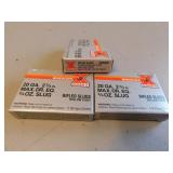 3 full boxes of 20ga slugs