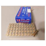 full box of 38 special reloads