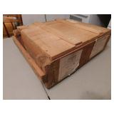 wooden ammo box