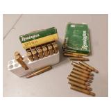 15 rounds of 270 win & empty brass