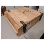 wooden ammo box