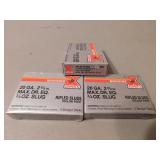 3 full boxes of 20ga slugs