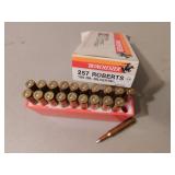 full box of winchester 257 roberts