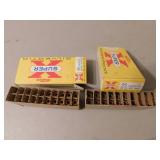 35 remington empty brass & boxes