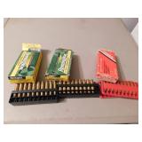300 savage empty brass & boxes