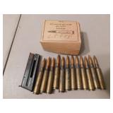 clip & 12 rounds 6.5mm