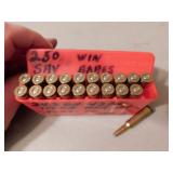 20 rounds of 250 savage
