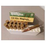 12 rounds of 338 win. magnum