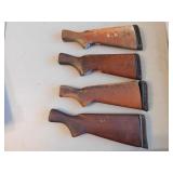 4 gun stocks (condition issues)