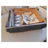 wood ammo box & round balls