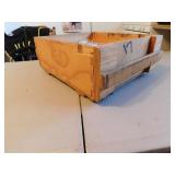 wooden ammo box
