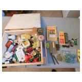 caps,items & wooden ammo box