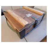 wooden ammo box