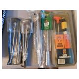 gun cleaning kit & rods