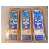 3 gun cleaning kits