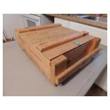 wooden ammo box