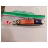 remington red,white & blue scout knife