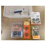 ring mounts & rifle cleaner