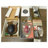 targets,rifle cleaner & items