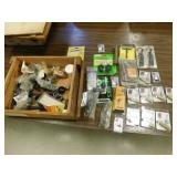 wood box & all items