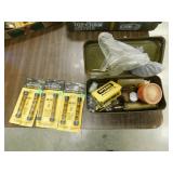 box,round balls & items