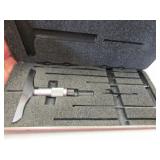 starrett machinest tool w/case(pcs missing)