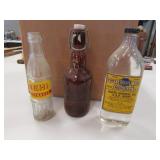 3 old bottles incl;nehi