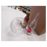 old lightbulbs,red rock bottle & mammy bottle