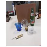 shirley temple pitcher,adv. items,lightbulbs