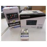dash kit,kenwood radio & wiring harness