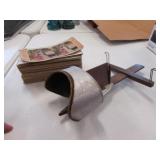antique stereoscope w/cards