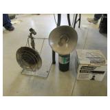 2 heaters & propane stove