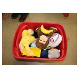 red tote & kids toys