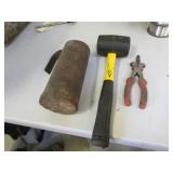 mallet,pliers & rod holder